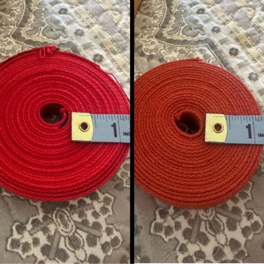 Huge Bundle of Natural 100% Cotton Shaker Chair Weave / Webbing / Tape for DIY. - Picture 15 of 16